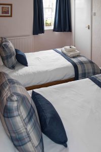 Bedroom accommodation at Templehall Hotel, Morebattle, Scottish Borders