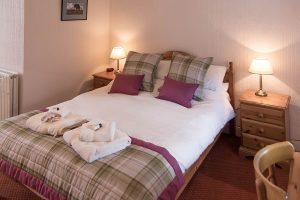 Bedroom accommodation at Templehall Hotel, Morebattle, Scottish Borders